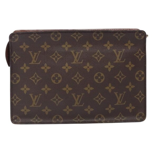 LOUIS VUITTON Monogram Pochette Homme Clutch Bag - Picture 3 of 15